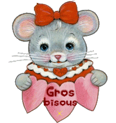 gros bisous souris